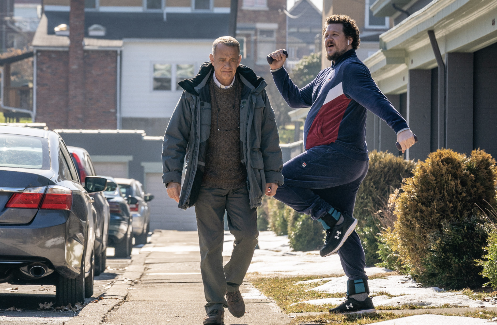 Otto Anderson meeting his new neighbors