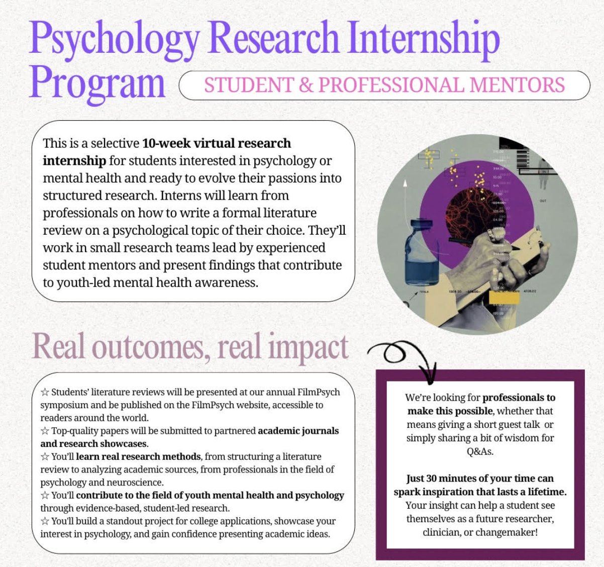 Research Mentorship Program Overview